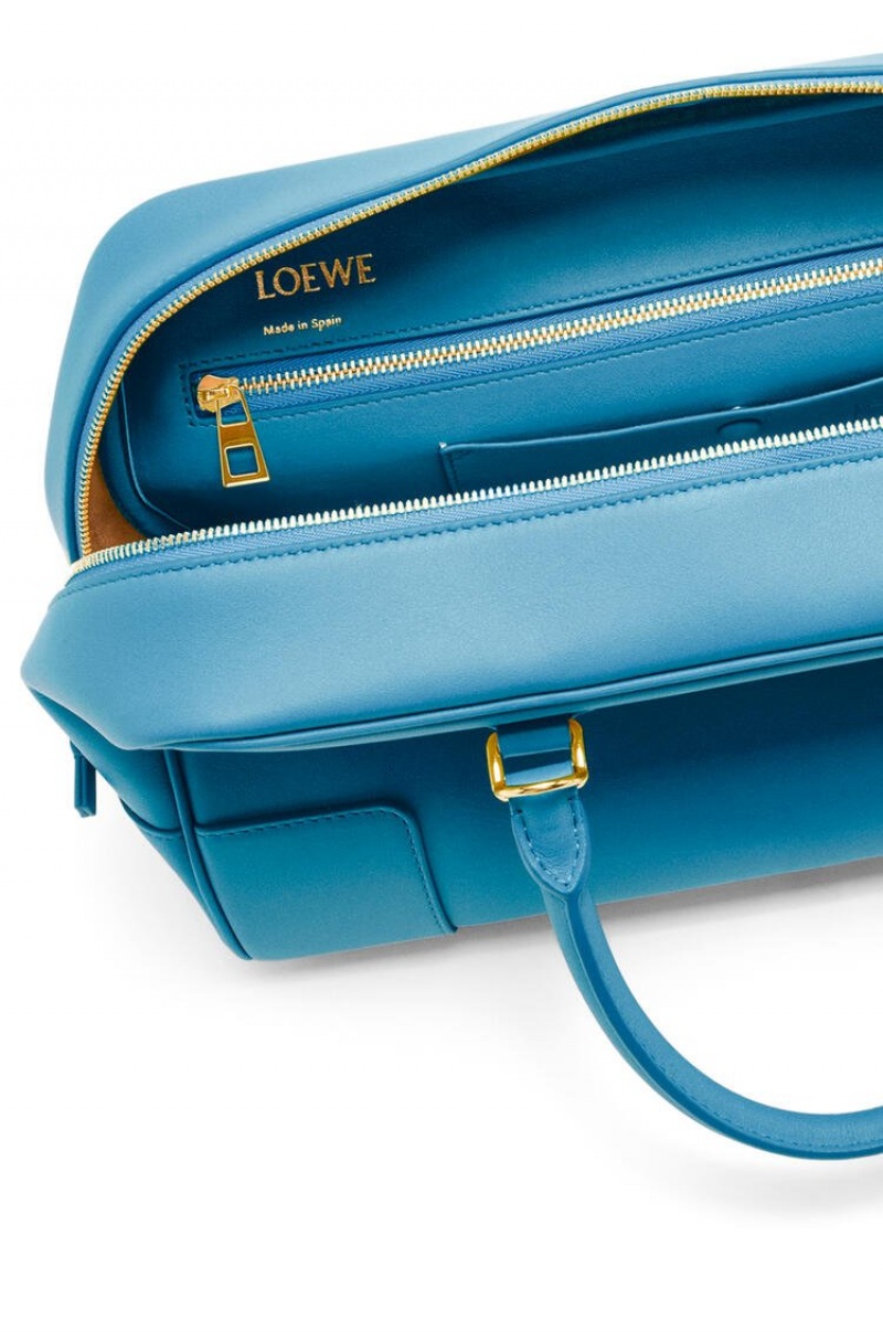 Bolso Tote Loewe Amazona 28 bag in nappa calfskin Mujer Azules | 059OVTDUN