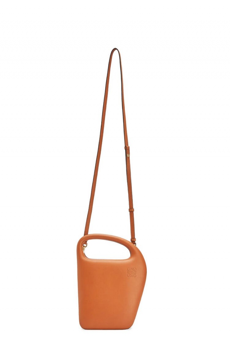 Bolso Tote Loewe Architects D bag in natural calfskin Mujer Tan | 094JVFXDK