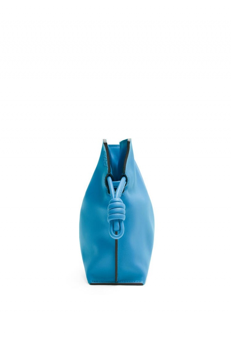 Bolsos Mini Loewe Mini Flamenco clutch in nappa calfskin Mujer Azules | 069IZBTCM