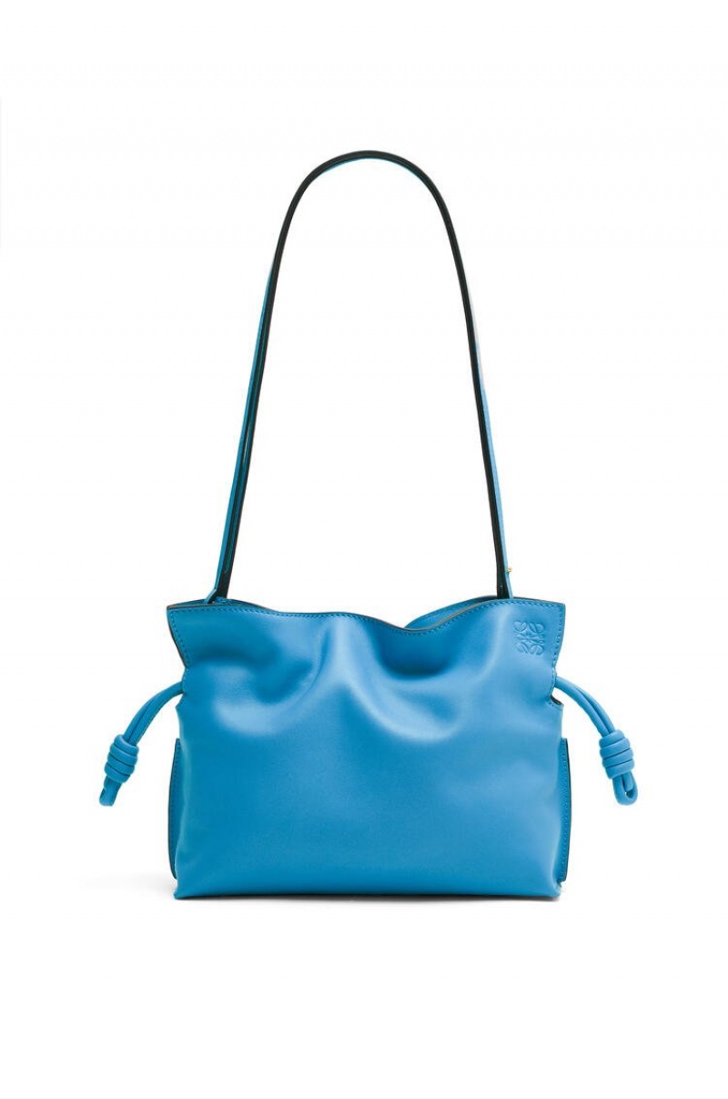 Bolsos Mini Loewe Mini Flamenco clutch in nappa calfskin Mujer Azules | 069IZBTCM