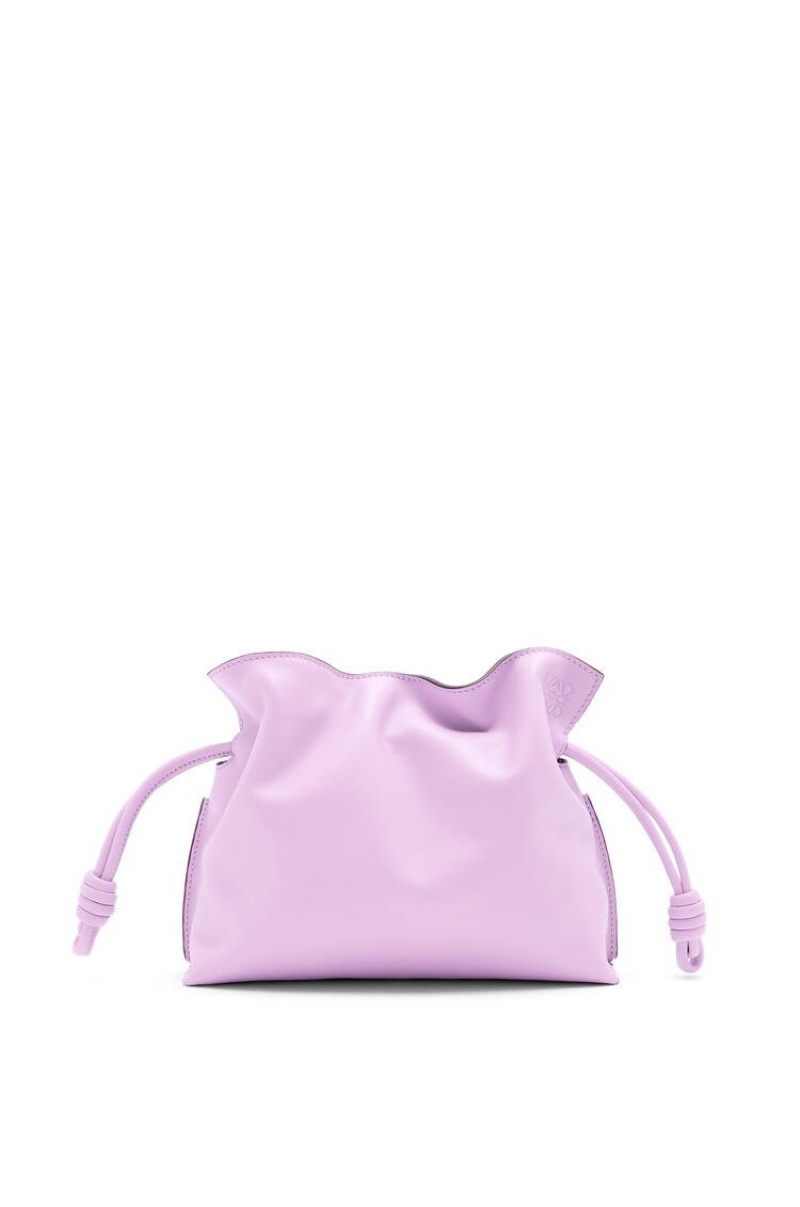 Bolsos Mini Loewe Mini Flamenco clutch in nappa calfskin Mujer Bloom Orchid | 074GZKQUR