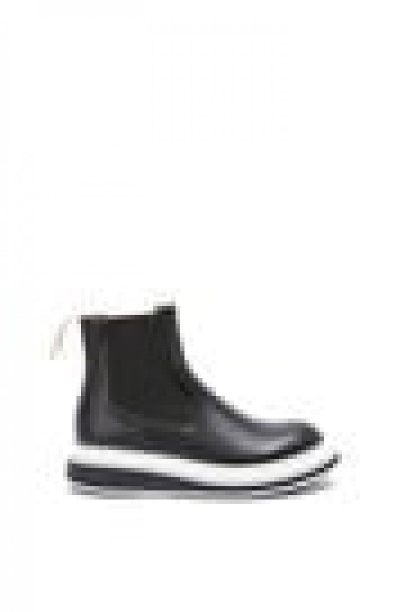 Boots & Ankle Boots Loewe Chelsea boot in calfskin Mujer Negras | 027UAFQHX