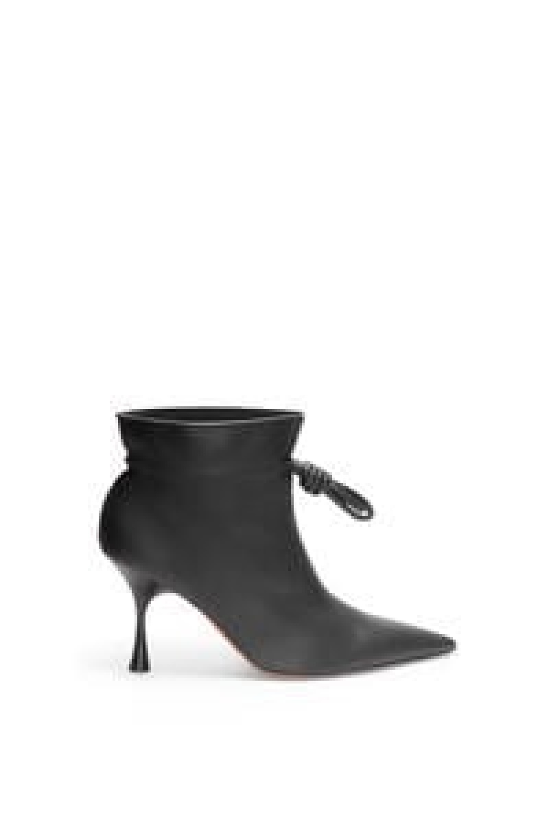 Boots & Ankle Boots Loewe Flamenco boot in calfskin Mujer Warm Desert | 196UCPEYF