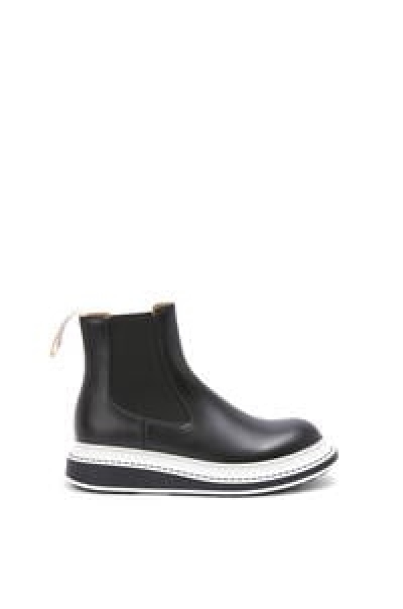 Botas Loewe Chelsea boot in calfskin Hombre Blancas | 038PWSTFV