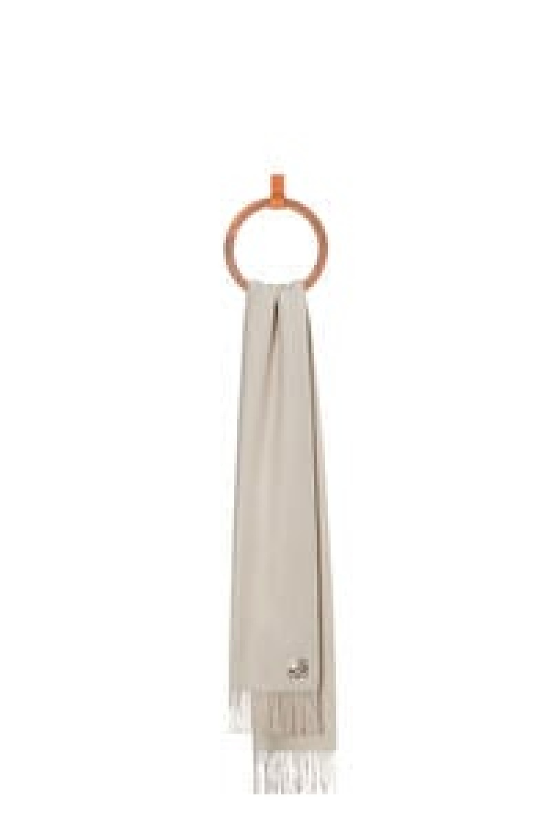 Bufandas Loewe Anagram scarf in cashmere Mujer Blush | 146BTFXDN