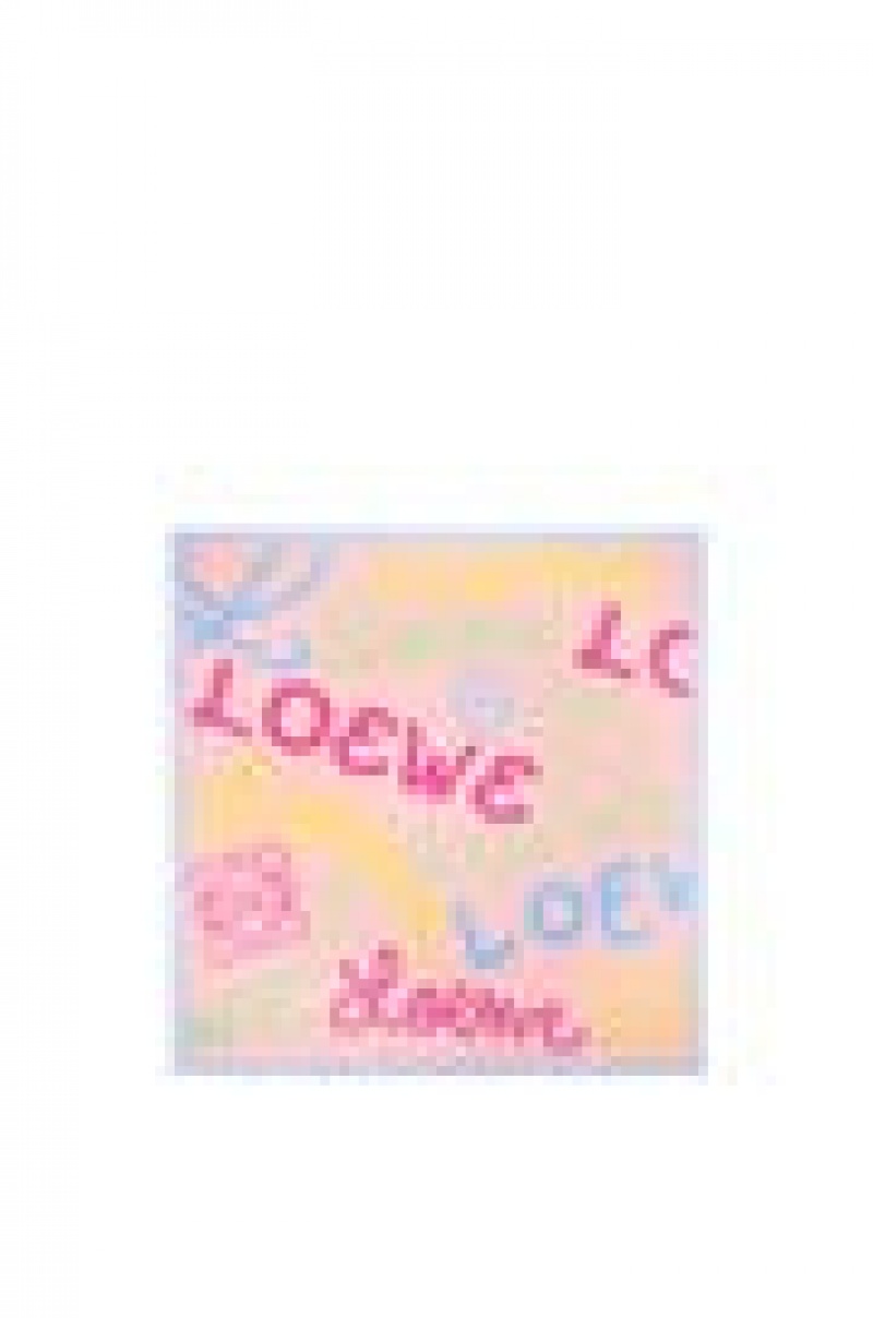 Bufandas Loewe LOEWE scarf in cotton and silk Mujer Rosas Multicolor | 390FDBLSQ