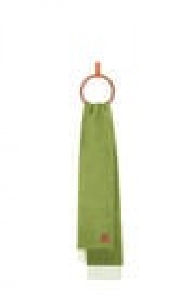 Bufandas Loewe Scarf in wool and mohair Mujer Verde | 305RIJZME