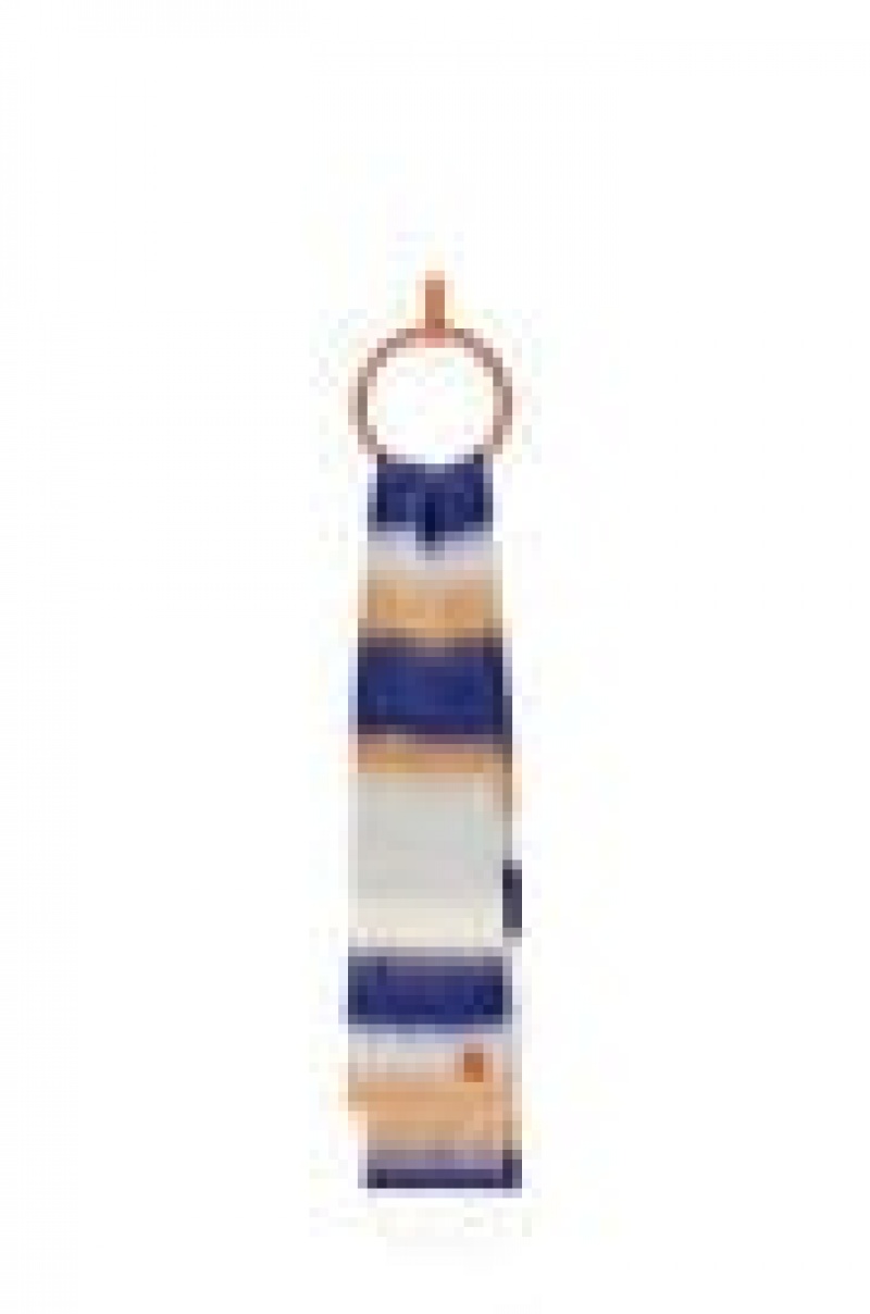 Bufandas Loewe Stripe scarf in mohair Hombre Azul Marino Azules Multicolor | 251AQBSGH