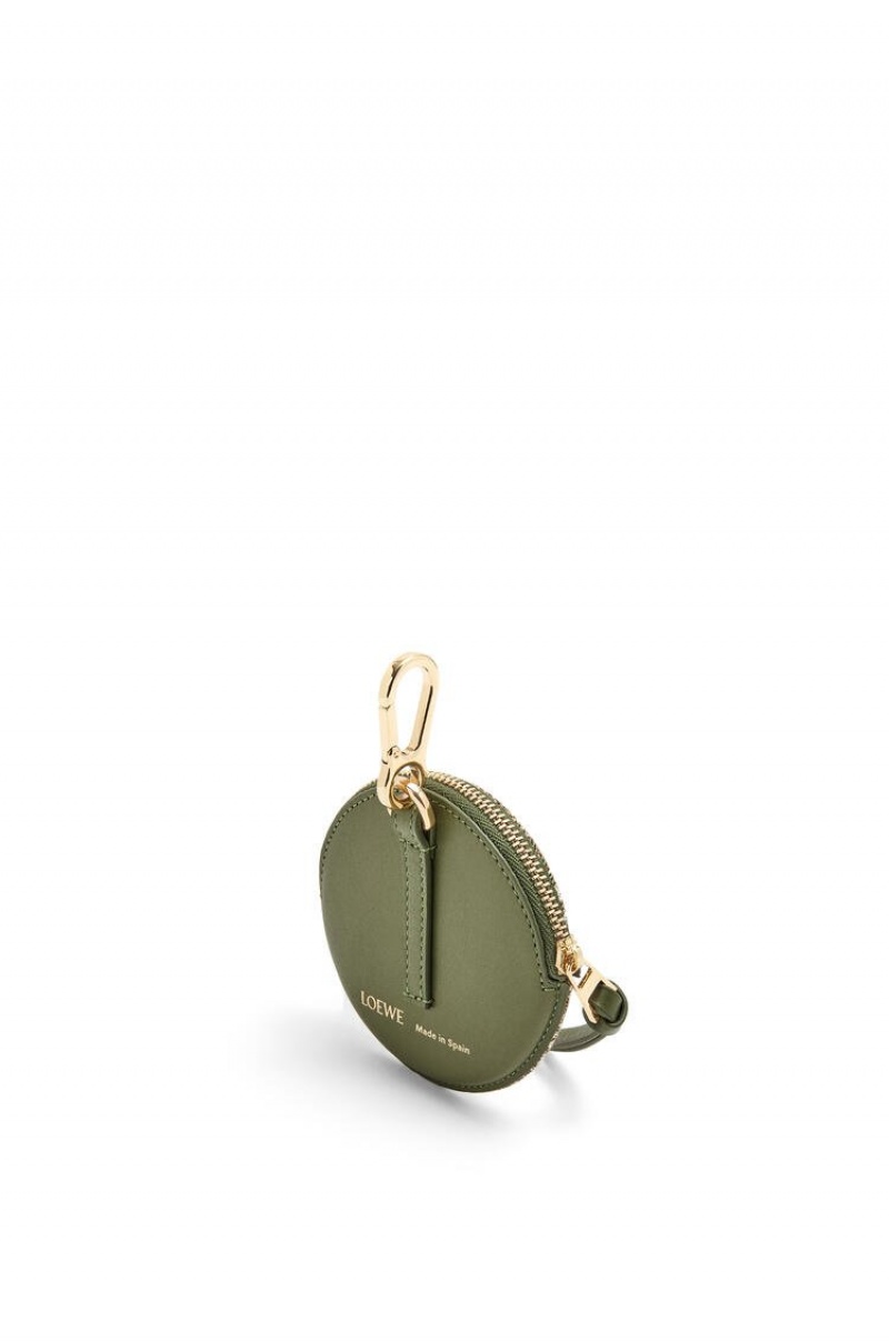 Charms Loewe Cookie charm in Anagram jacquard and calfskin Mujer Verde Verde | 074LTWIUH