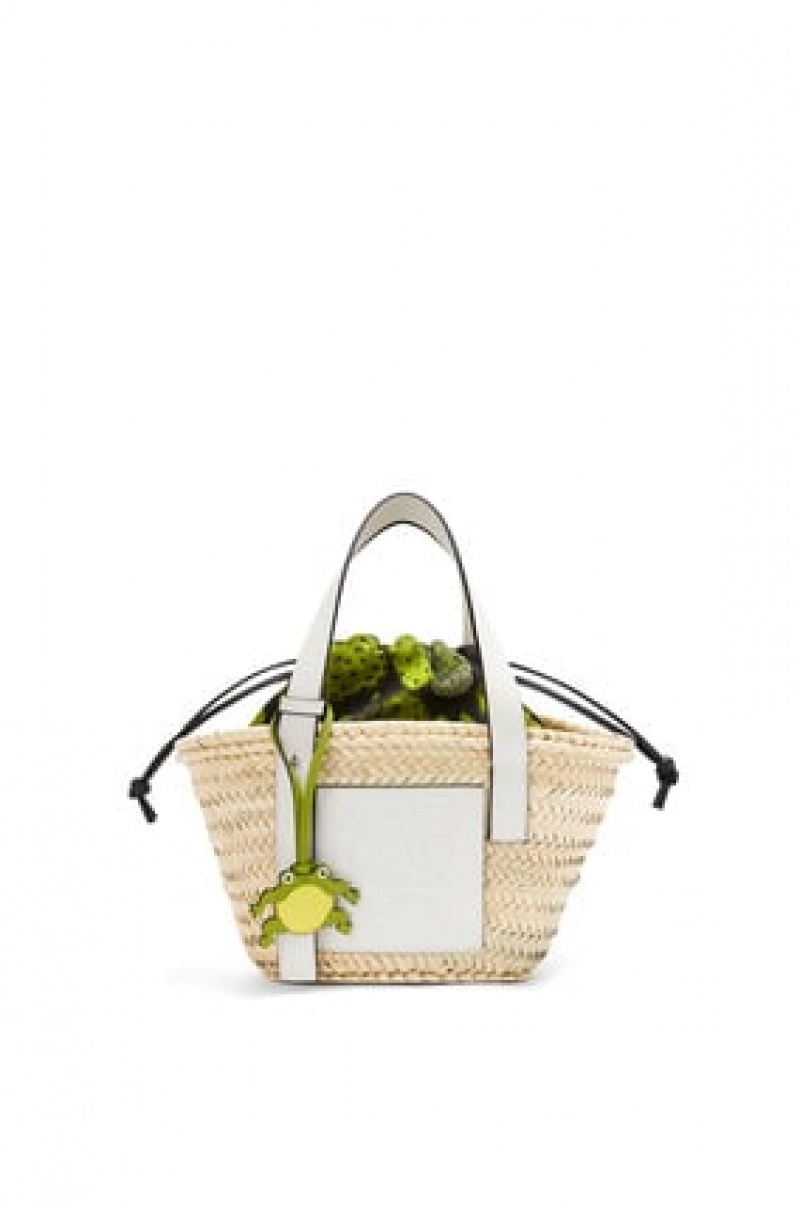 Charms Loewe Crab charm in calfskin and brass Mujer Limón | 475QZDFWL