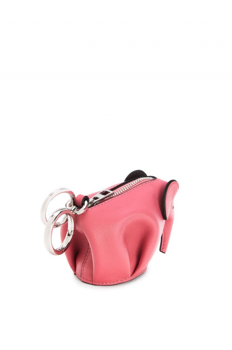 Charms Loewe Elephant charm in classic calfskin Mujer New Candy | 023HPLRDY