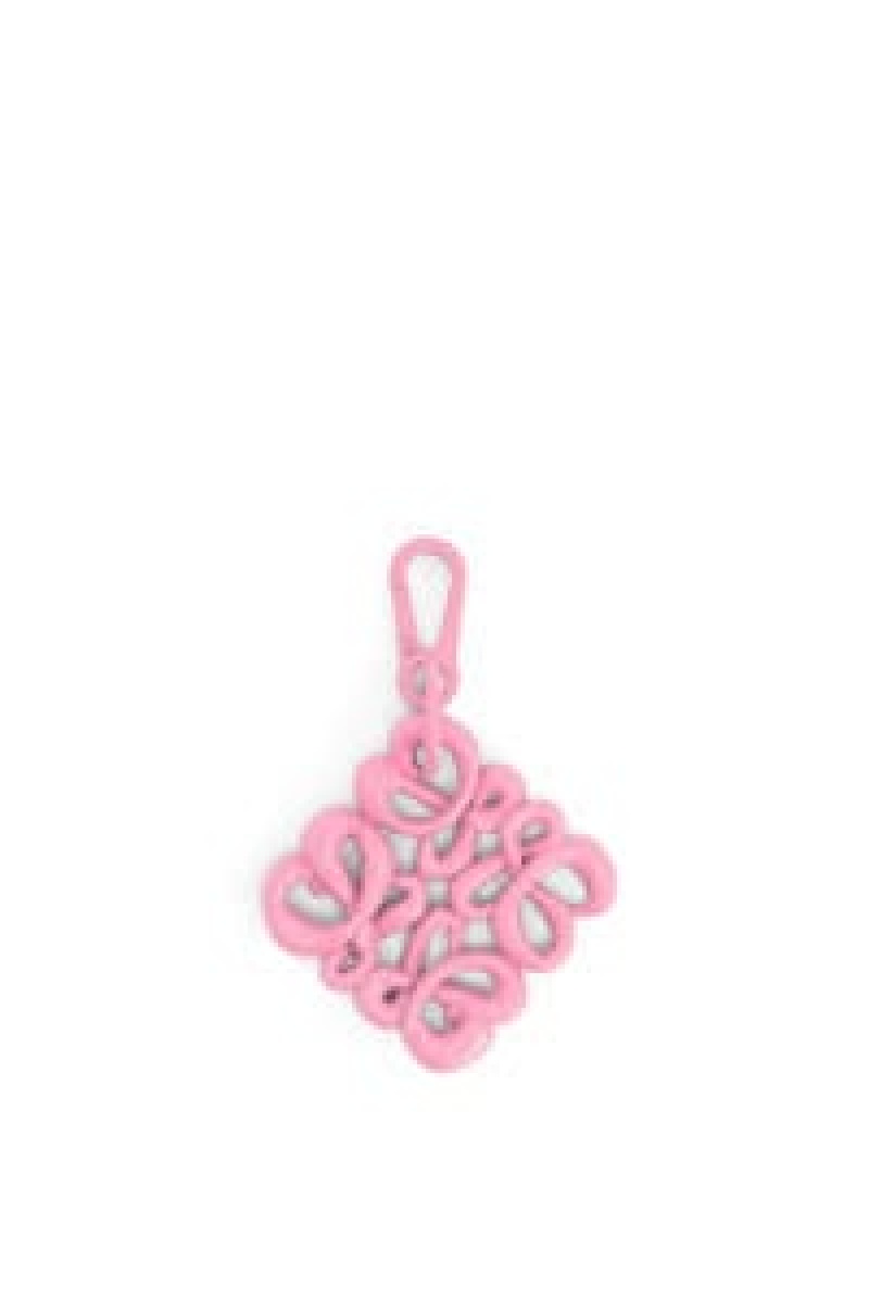 Charms Loewe Inflated Anagram charm Mujer Naranjas | 812KMOGVX