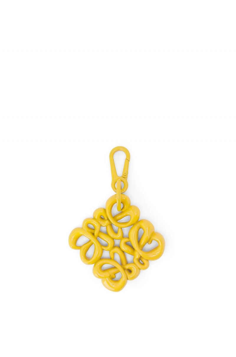 Charms Loewe Inflated Anagram charm Mujer Amarillo | 574WGKCAH