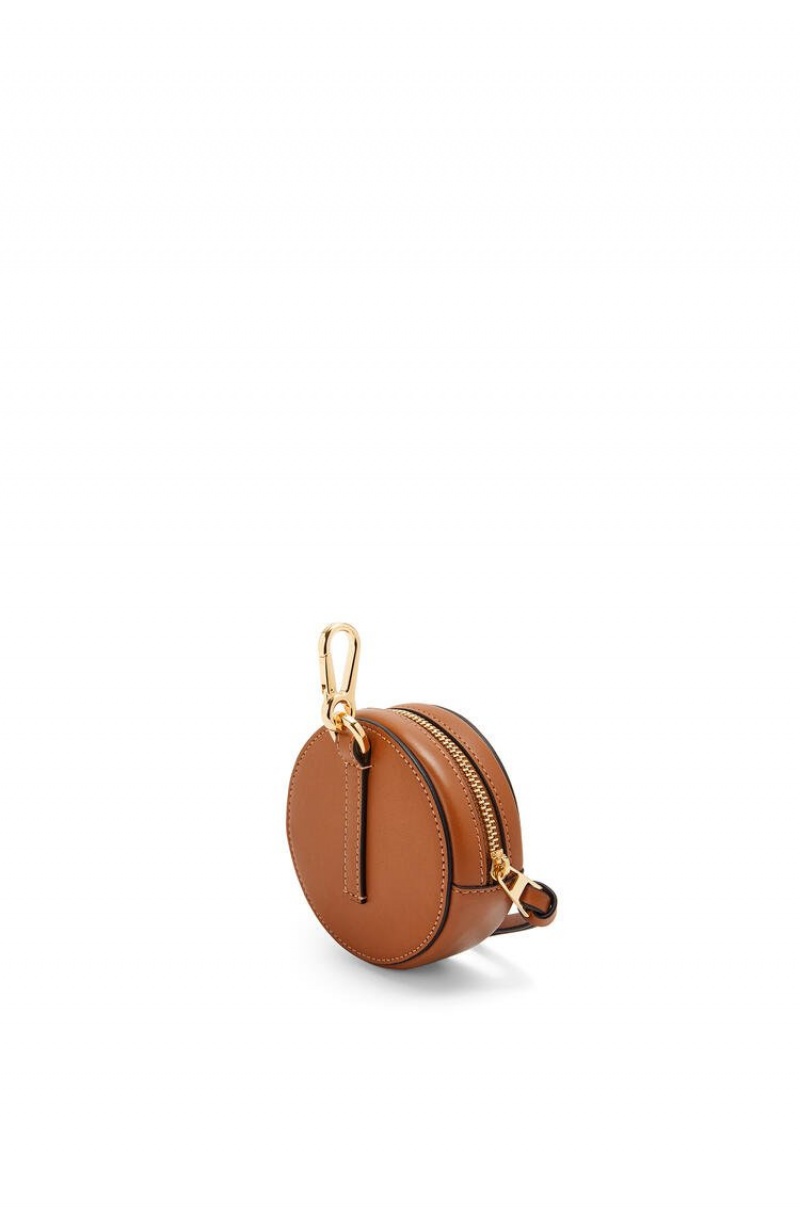 Charms Loewe Mini Cookie pouch in soft calfskin Mujer Tan | 981VDRKHB