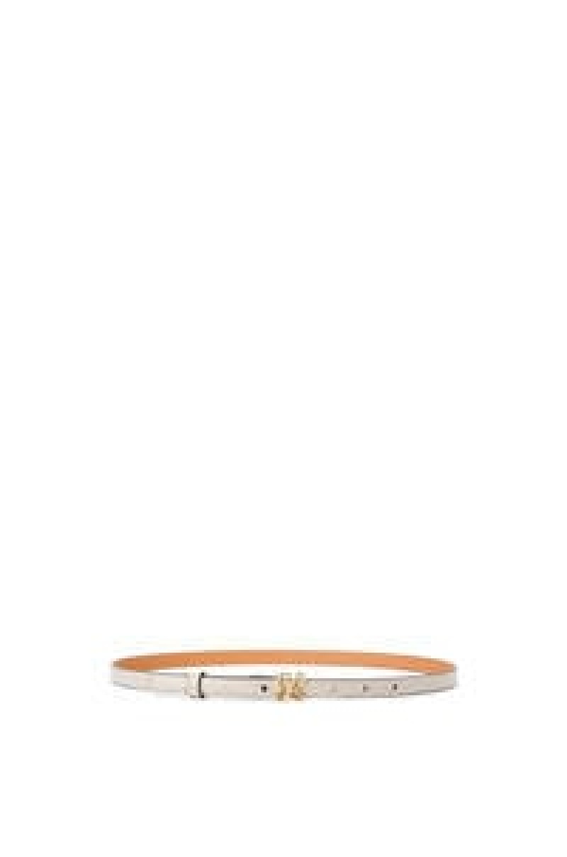 Cinturones Loewe Belt in smooth calfskin Mujer Doradas | 274DPFREQ