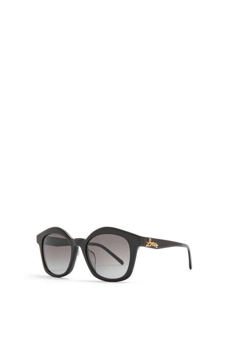 Gafas de Sol Loewe Browline sunglasses in acetate Mujer Negras | 193SXMBKR