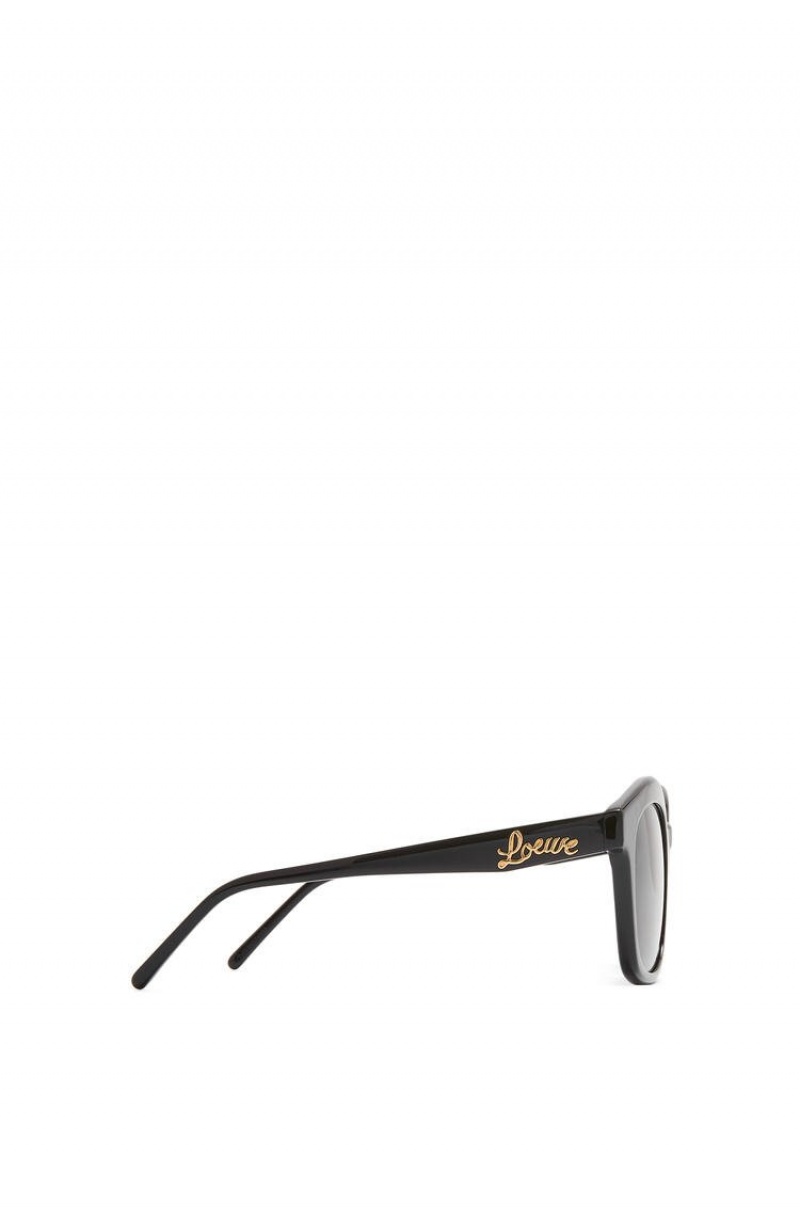 Gafas de Sol Loewe Browline sunglasses in acetate Mujer Negras | 193SXMBKR