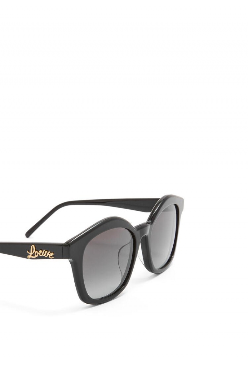 Gafas de Sol Loewe Browline sunglasses in acetate Mujer Negras | 193SXMBKR