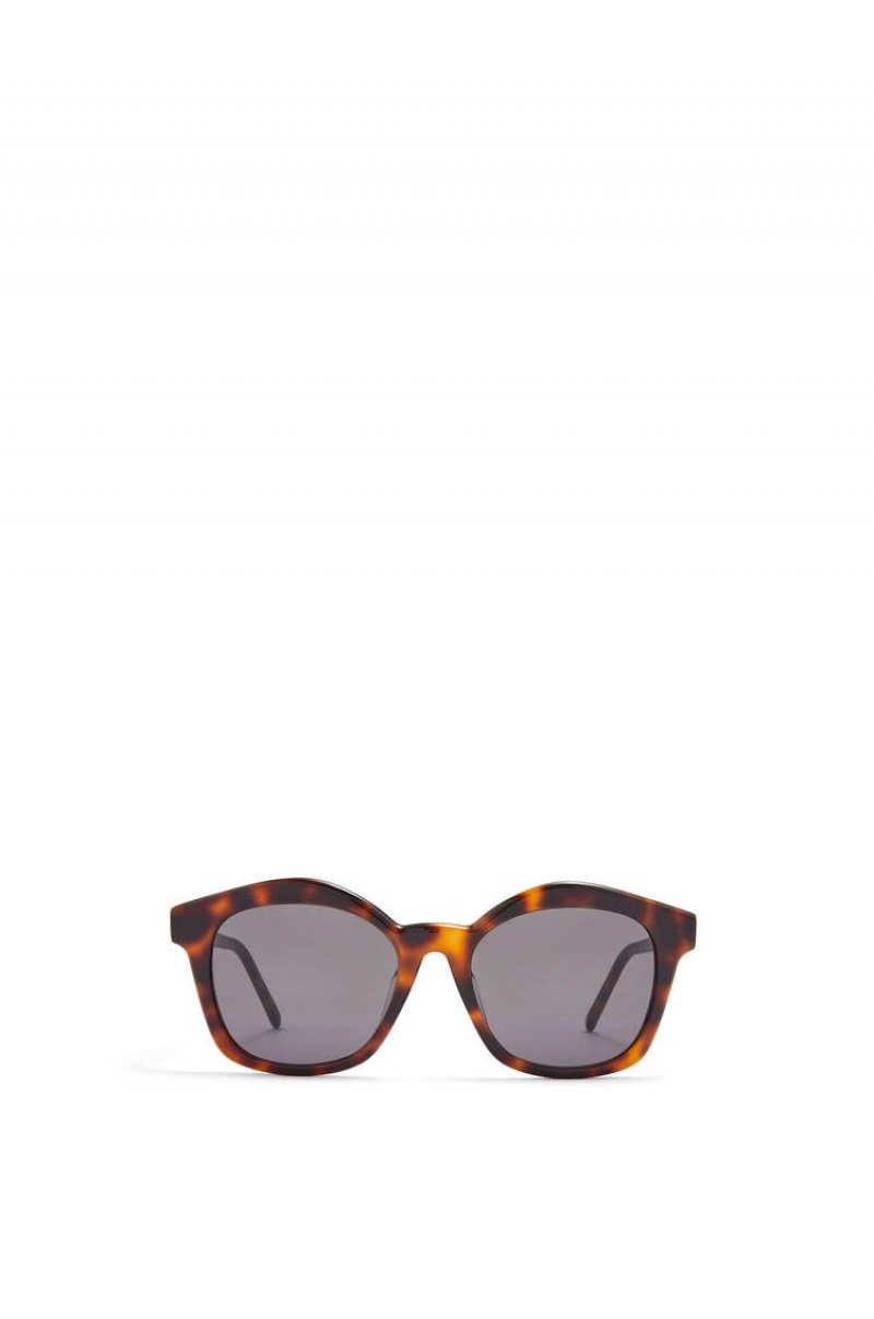 Gafas de Sol Loewe Browline sunglasses in acetate Mujer Shiny Classic Havana | 215RJBCUS