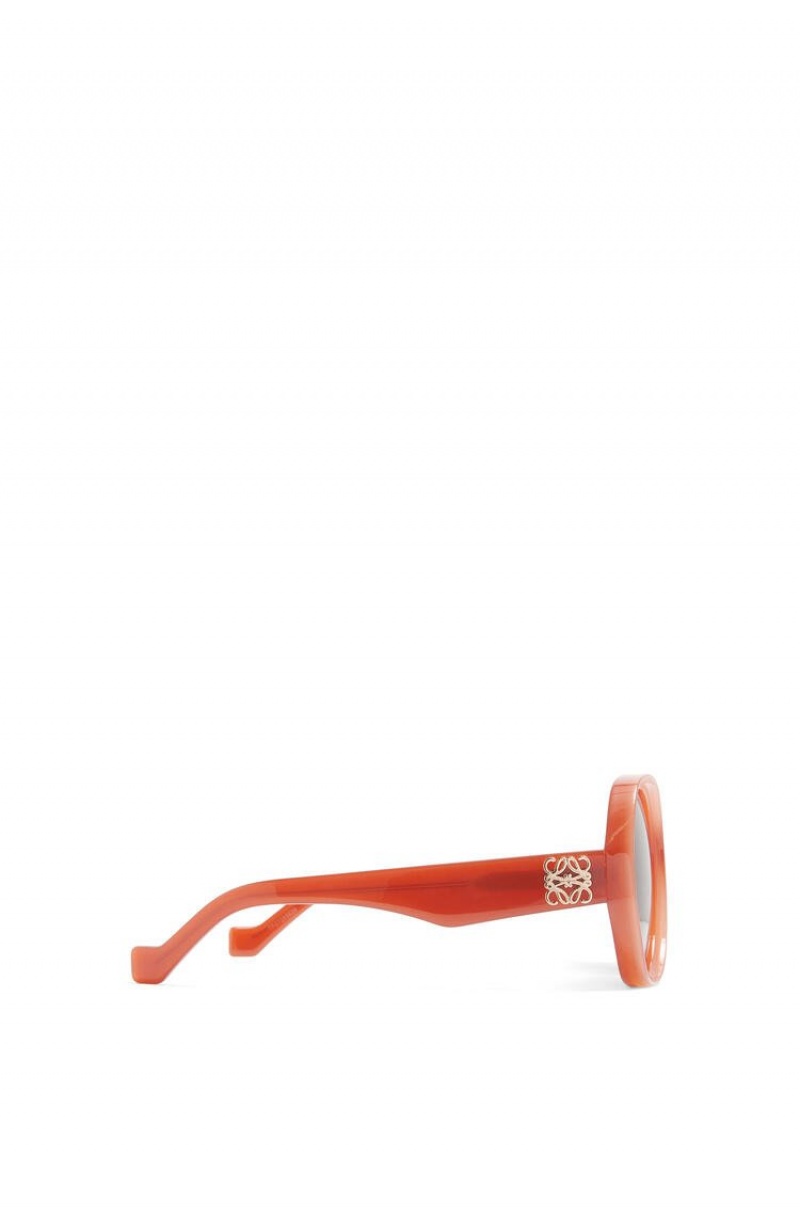 Gafas de Sol Loewe Elipse sunglasses in acetate Mujer Rust | 167UYGNBT