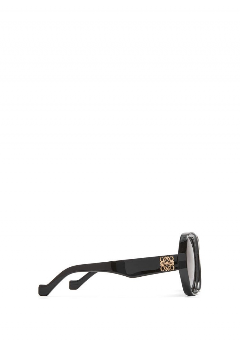 Gafas de Sol Loewe Elipse sunglasses in acetate Mujer Negras | 509ZQJNRH