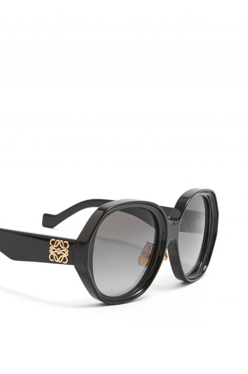 Gafas de Sol Loewe Elipse sunglasses in acetate Mujer Negras | 509ZQJNRH