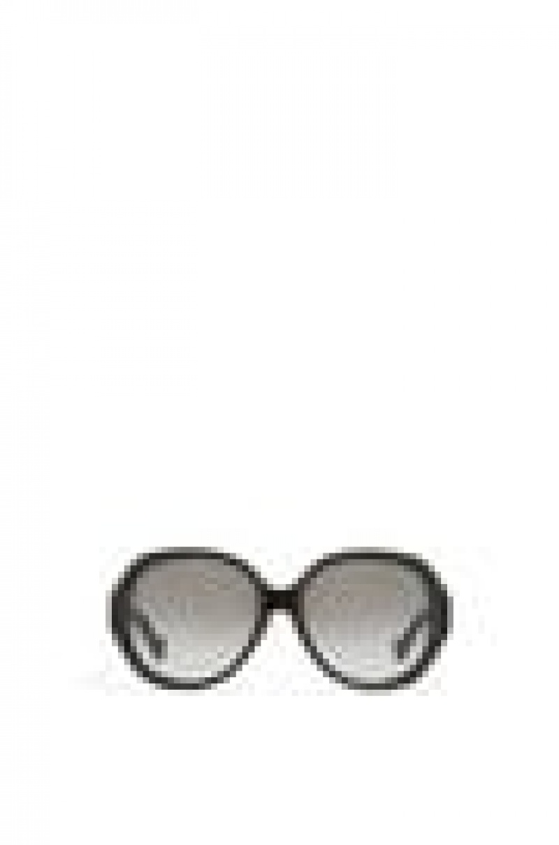 Gafas de Sol Loewe Elipse sunglasses in acetate Mujer Negras | 509ZQJNRH