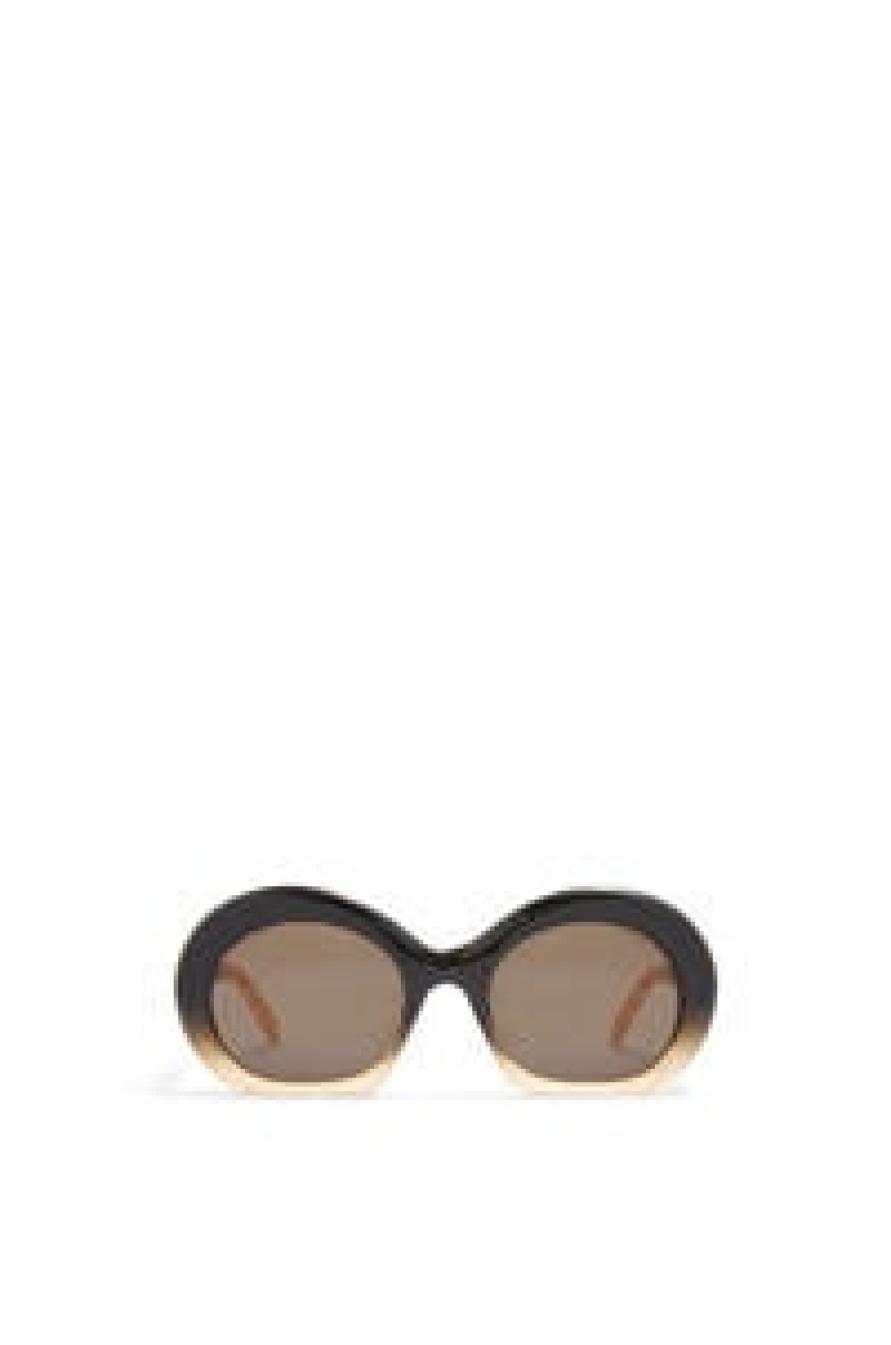 Gafas de Sol Loewe Halfmoon sunglasses in acetate Mujer Rosas Doradas | 201VUNEKD