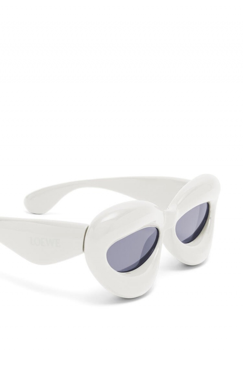 Gafas de Sol Loewe Inflated cateye sunglasses in acetate Mujer Gris | 561JXAOEY