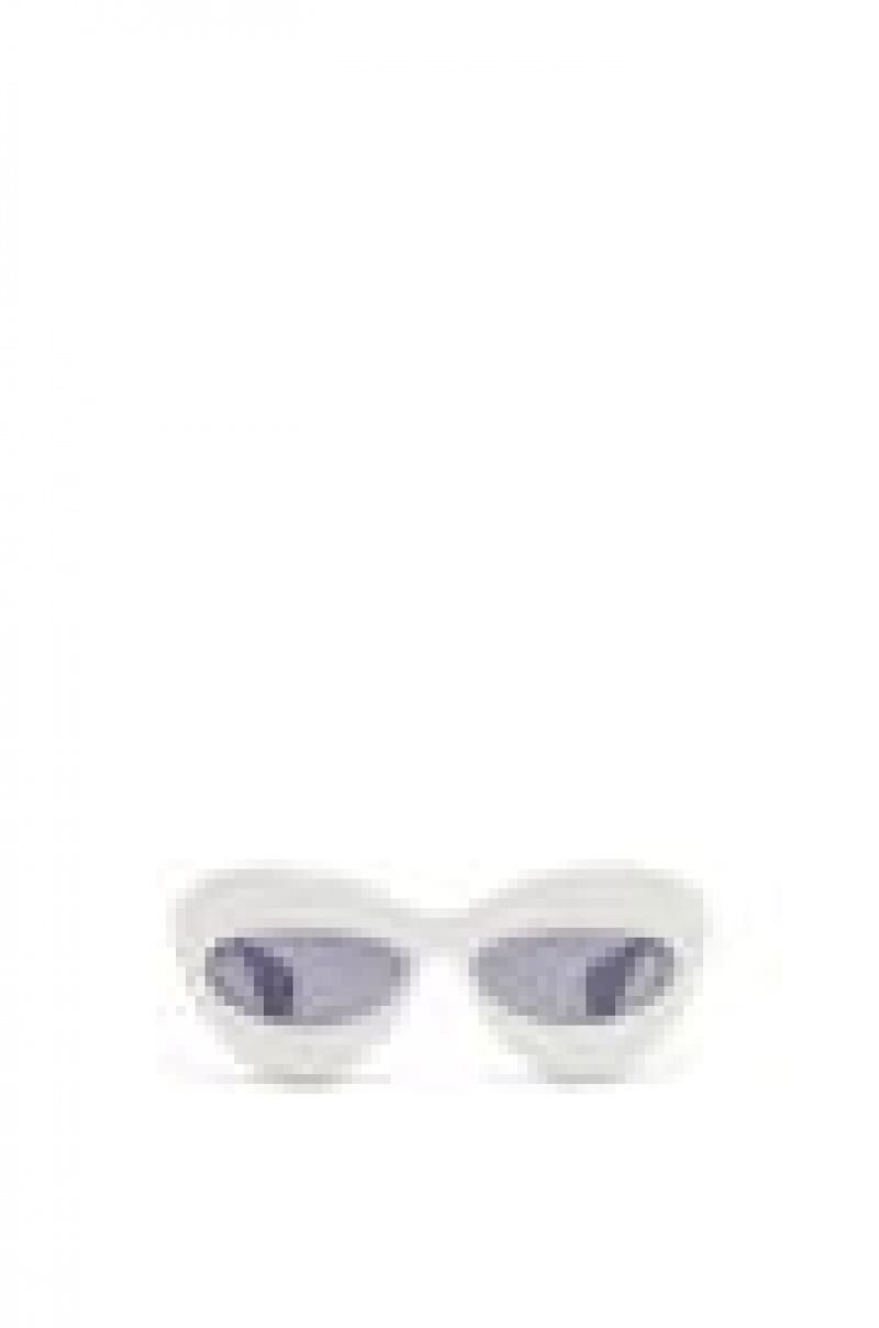 Gafas de Sol Loewe Inflated cateye sunglasses in acetate Mujer Gris | 561JXAOEY