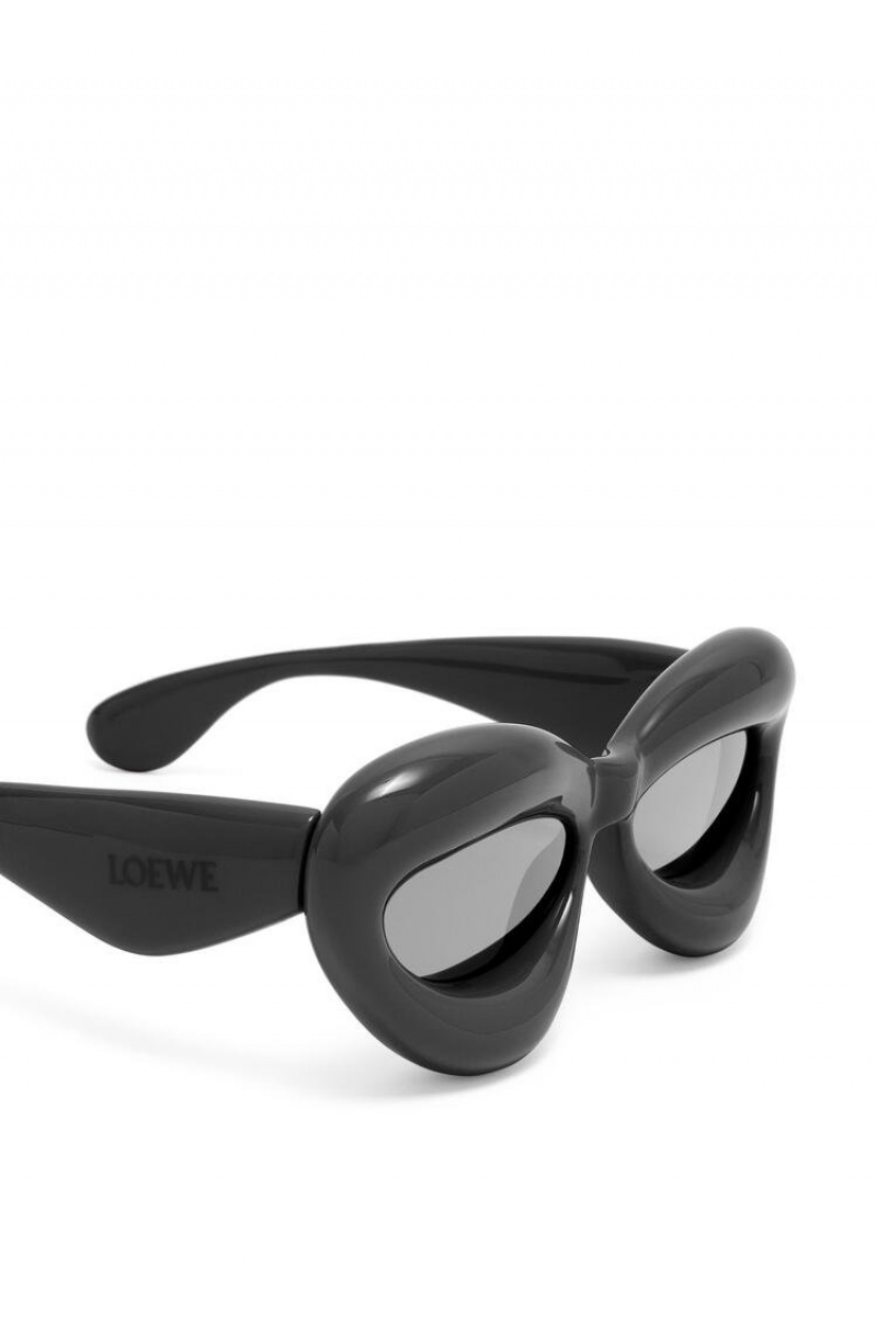 Gafas de Sol Loewe Inflated cateye sunglasses in acetate Mujer Negras | 968LVUJBI