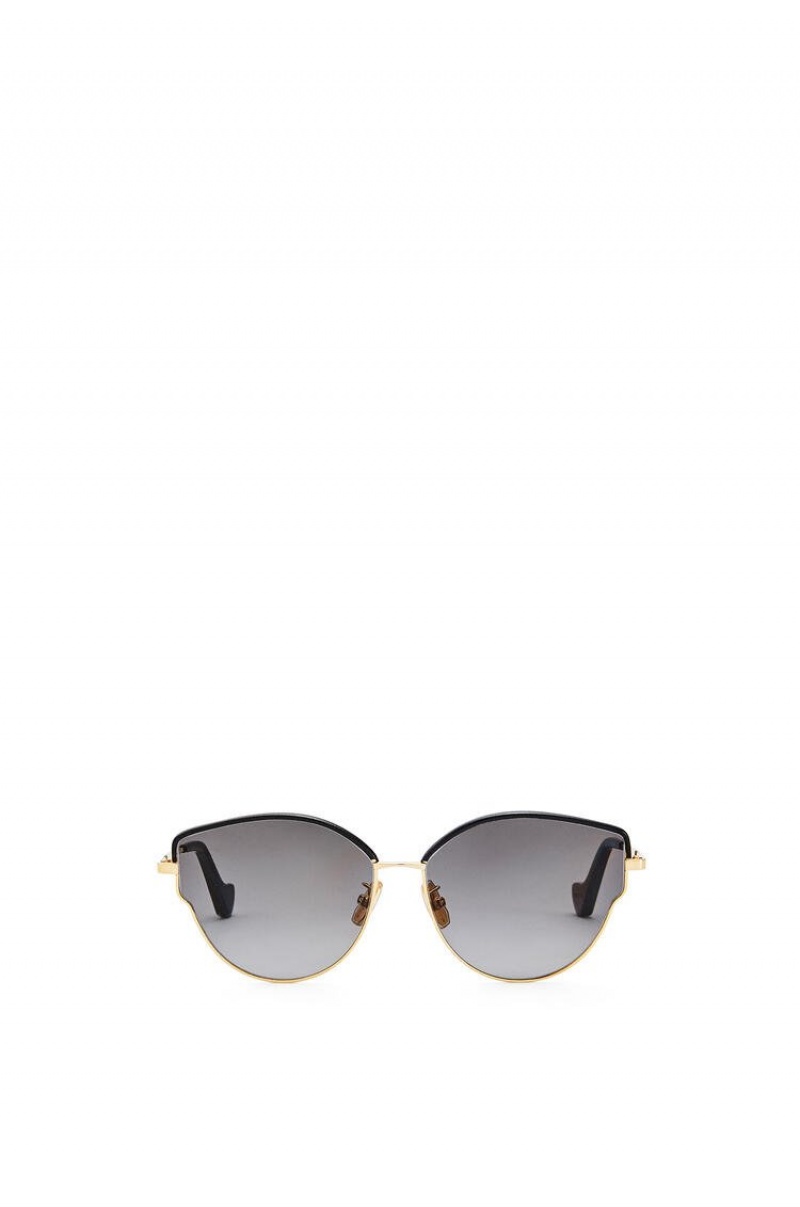 Gafas de Sol Loewe Metal butterfly sunglasses Mujer Gris | 365WOAJPT