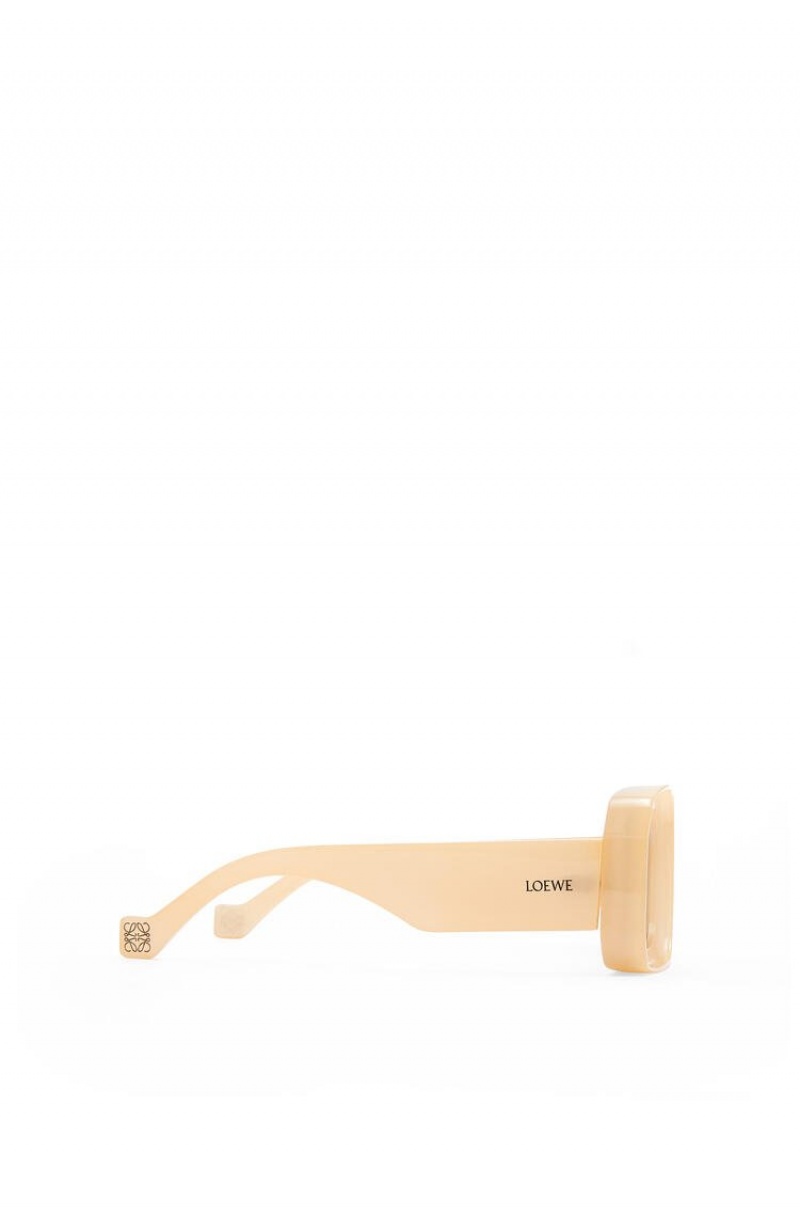 Gafas de Sol Loewe Paula's Ibiza dive in mask sunglasses Hombre Beige | 937XIBWKM