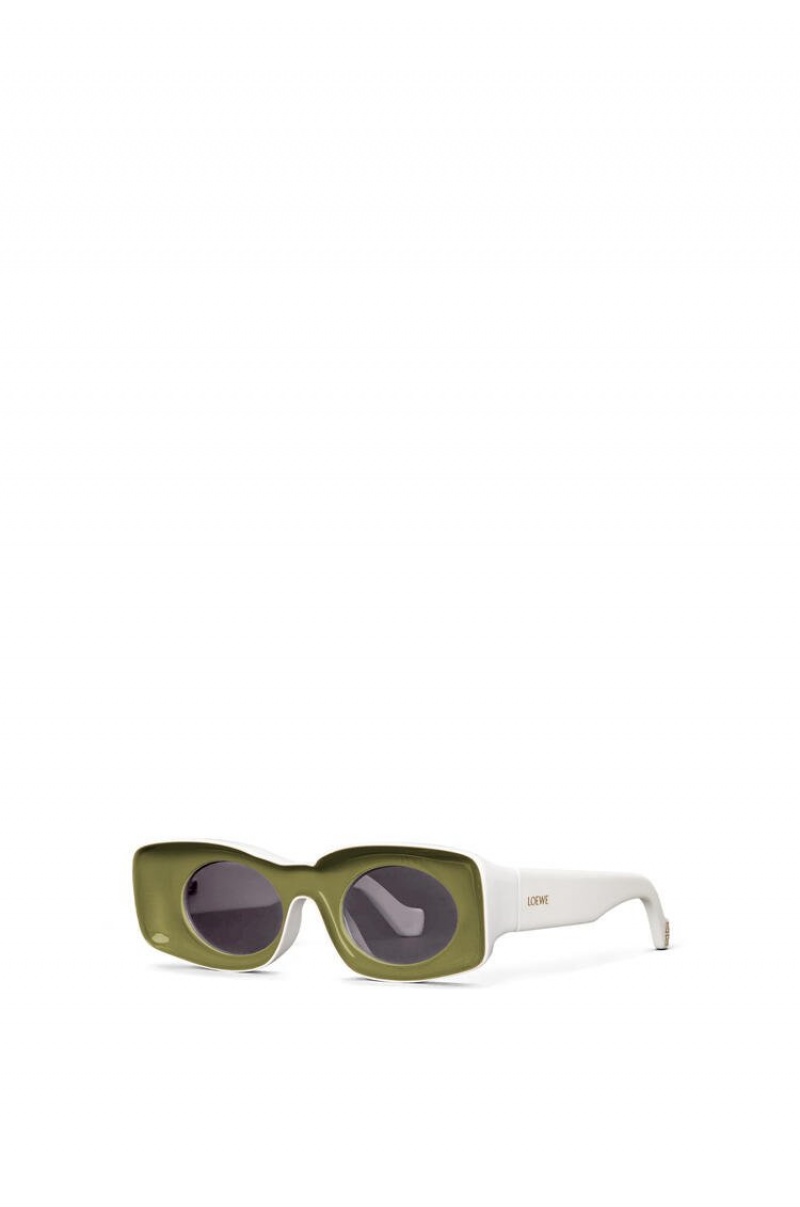 Gafas de Sol Loewe Paula's Ibiza original sunglasses Mujer Verde | 407CVELRQ