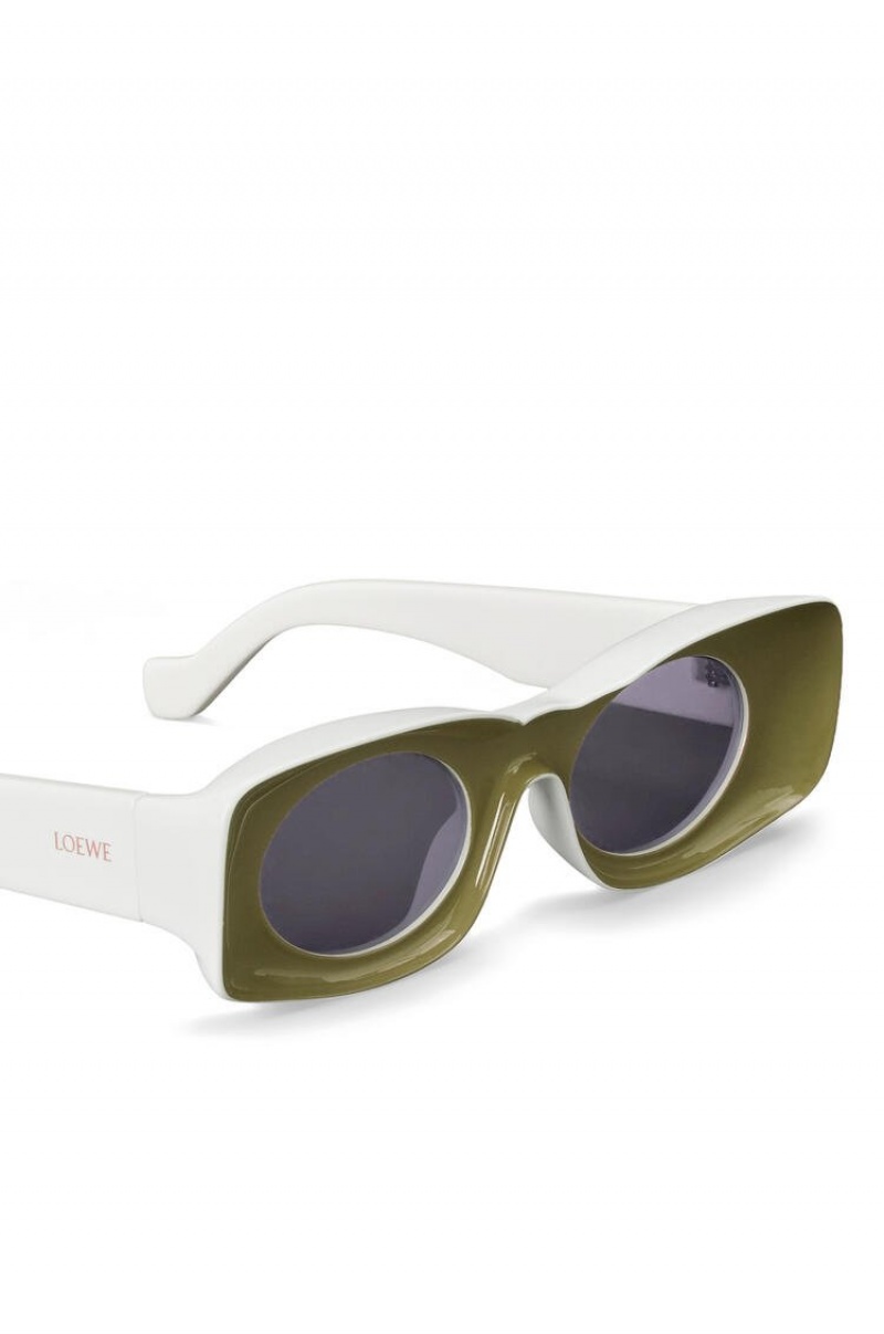 Gafas de Sol Loewe Paula's Ibiza original sunglasses Mujer Verde | 407CVELRQ