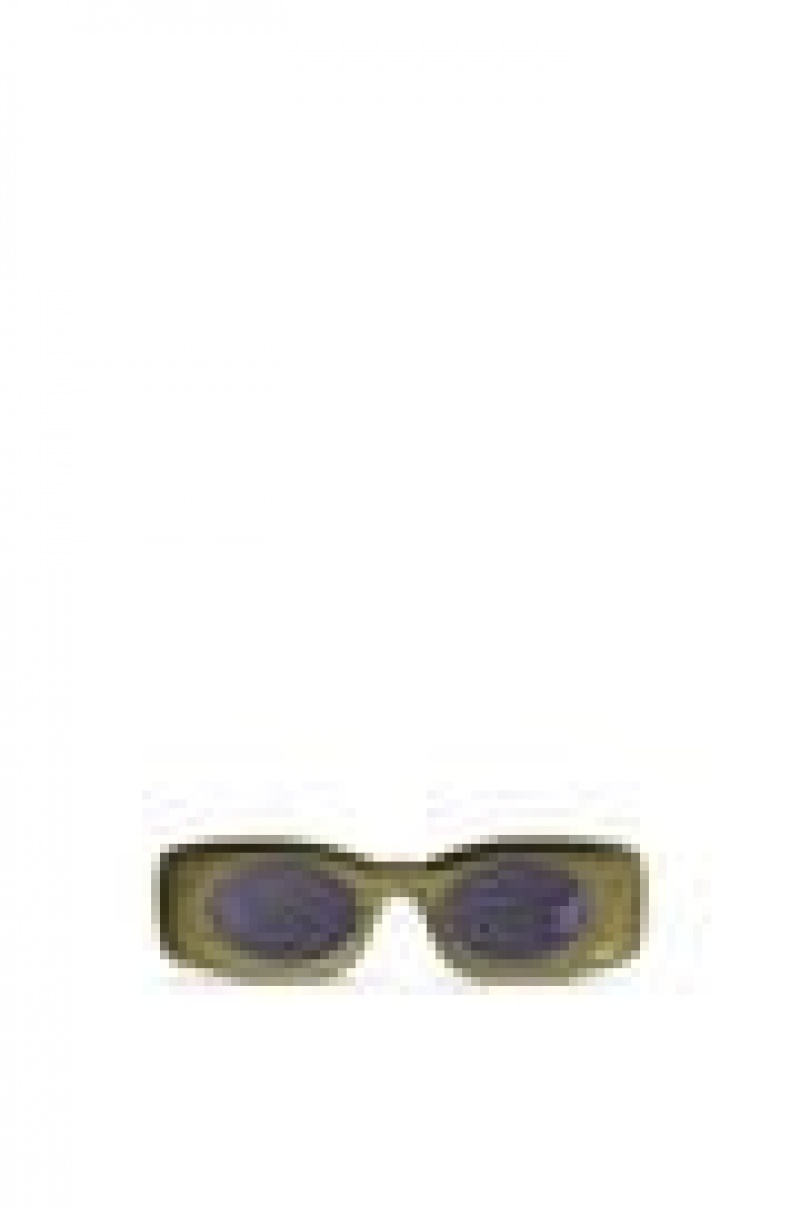 Gafas de Sol Loewe Paula's Ibiza original sunglasses Mujer Verde | 407CVELRQ