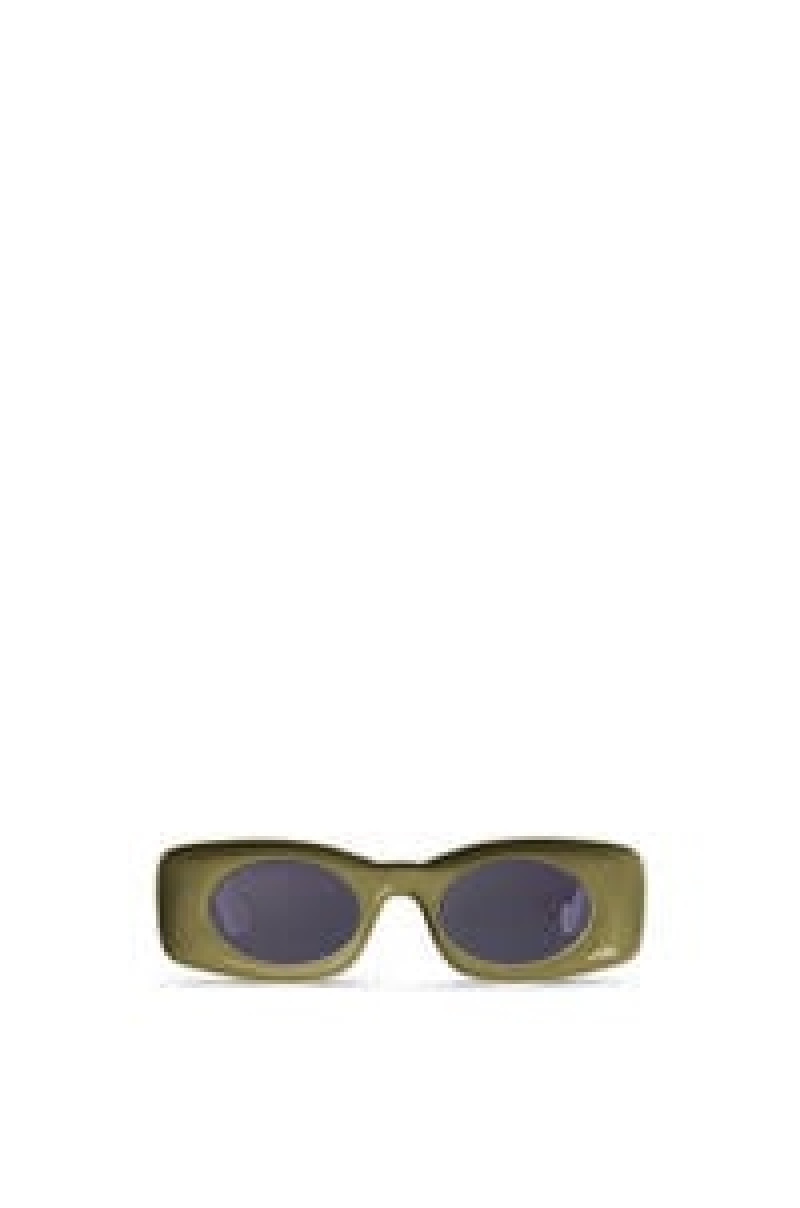 Gafas de Sol Loewe Paula's Ibiza original sunglasses Mujer Plateadas | 582NEDXQG