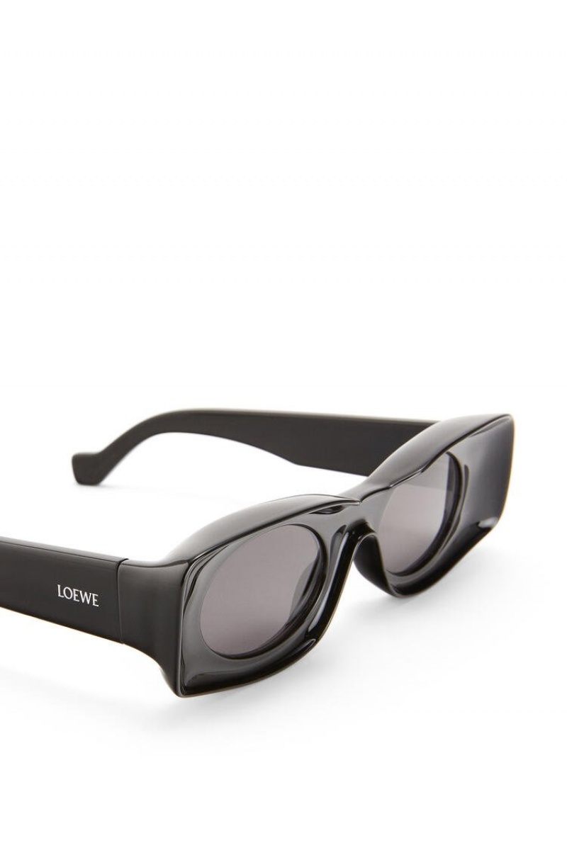 Gafas de Sol Loewe Paula's Ibiza original sunglasses Hombre Negras | 204VCERZU