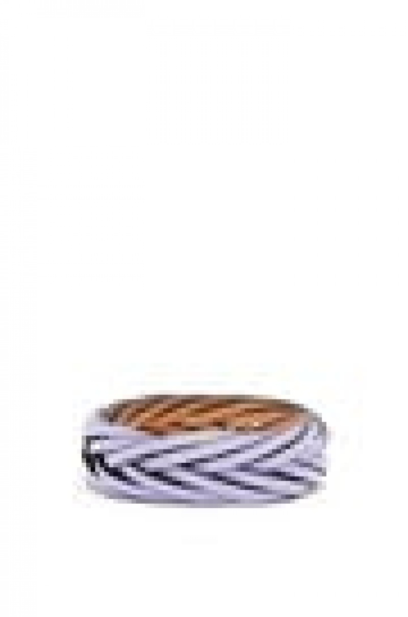 Joyería Loewe Braided bangle in classic calfskin Mujer Lavanda | 271QYLSMW