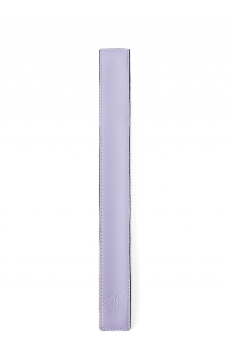 Joyería Loewe Small slap bracelet in calfskin Mujer Lavanda | 836JTRNWK