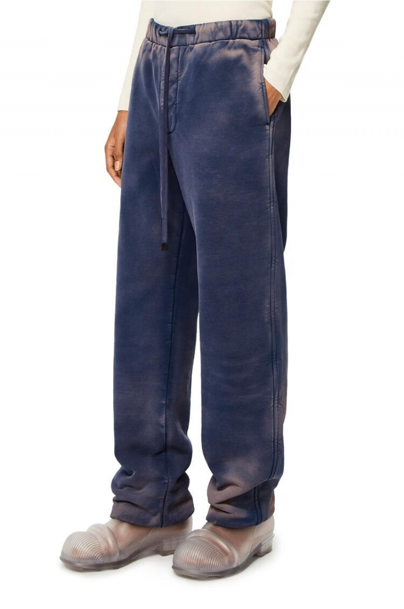 Pantalones Loewe Acolchado drawstring trousers in cotton Hombre Rtd | 612NHWJDT