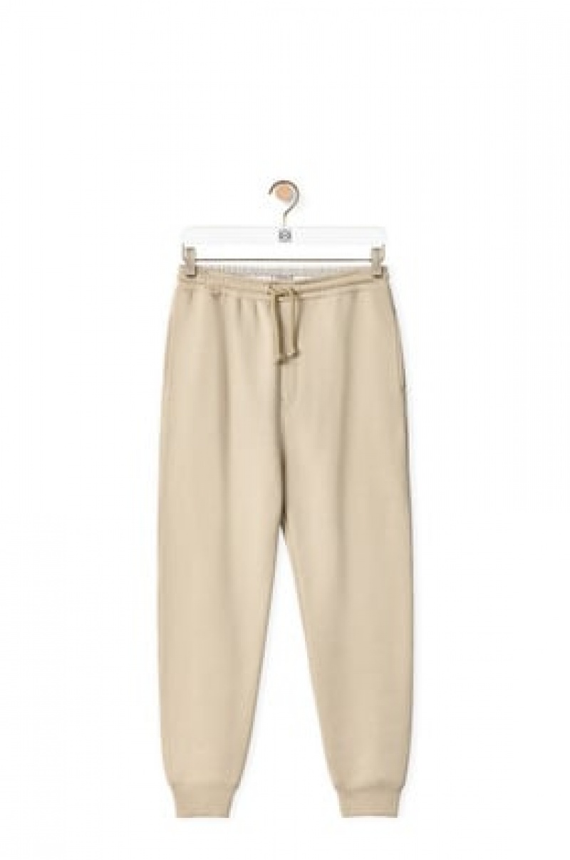 Pantalones Loewe Jogging trousers in cotton Hombre Gris | 750WEYTBO