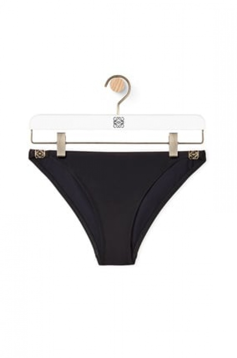 Short Loewe Anagram bikini briefs in polyamide and elastane Mujer Negras | 250RVKYLA