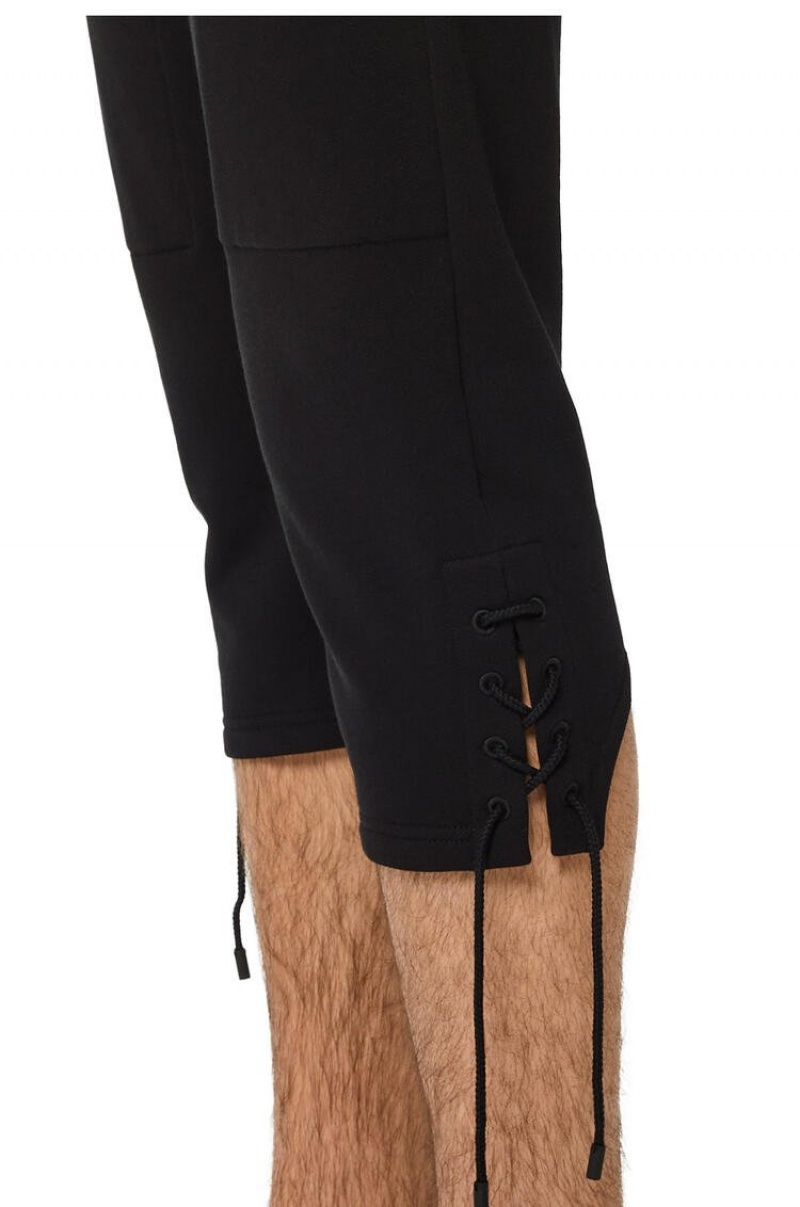 Short Loewe Lacing shorts in cotton Hombre Negras | 617CZMLQU