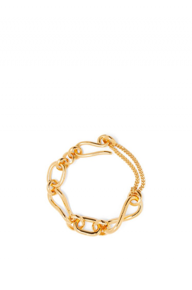 Silver Jewellery Loewe Chainlink bracelet in sterling silver Mujer Doradas | 431WHYNEK