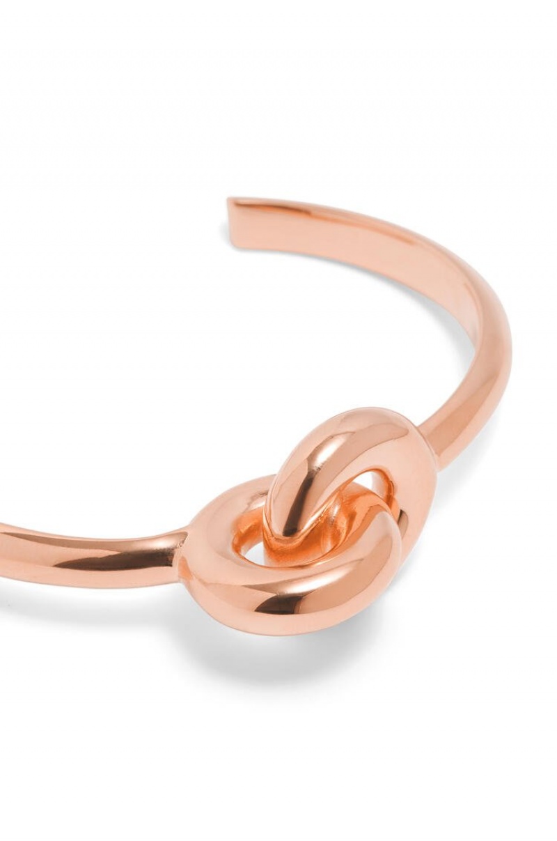 Silver Jewellery Loewe Donut link cuff in sterling silver Mujer Rosas Doradas | 793GLYWHX