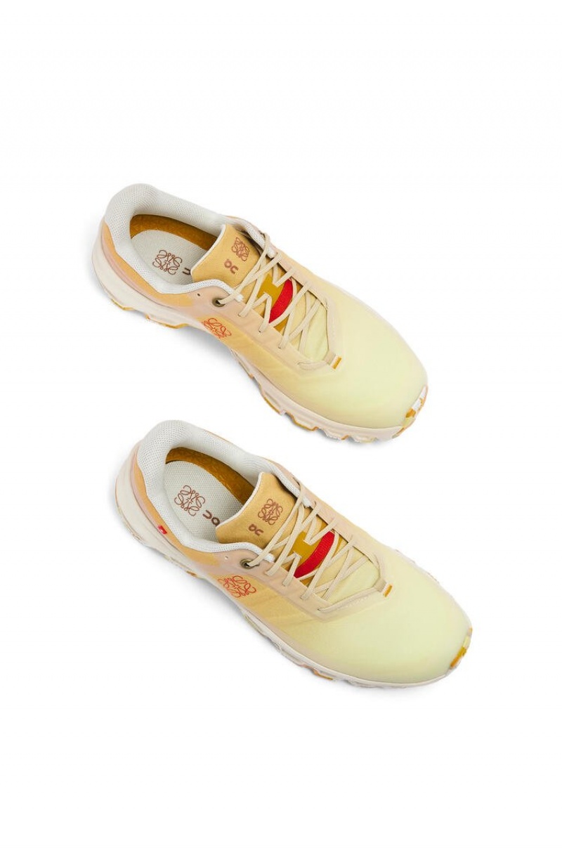 Zapatillas Loewe Cloudventure running shoe in nylon Hombre Naranjas | 358RPESJU